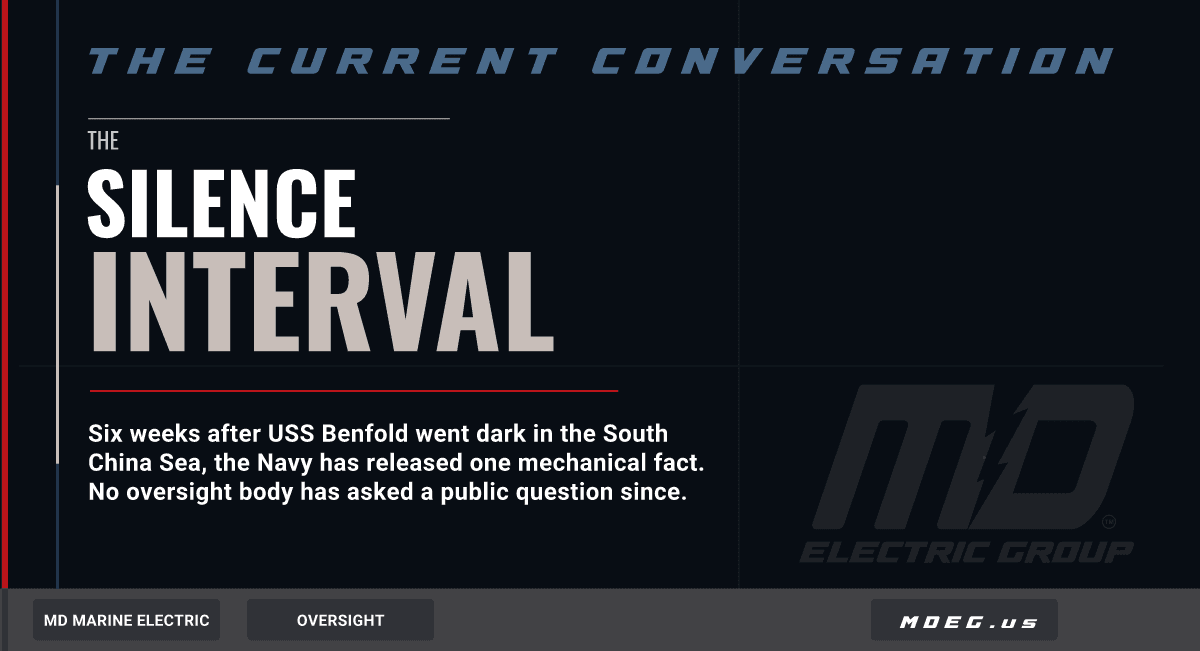 SILENCE INTERVAL: The Current Conversation cover
